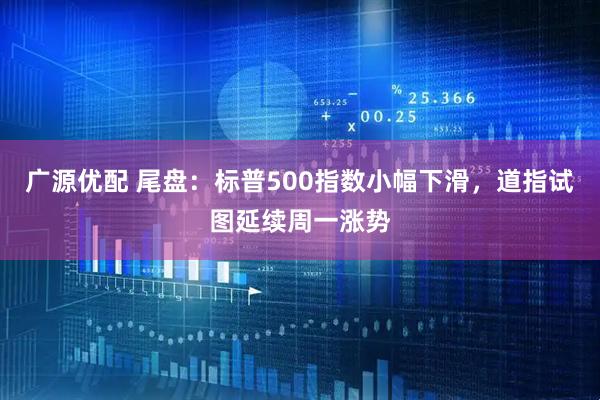 广源优配 尾盘：标普500指数小幅下滑，道指试图延续周一涨势