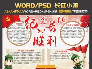 纪念长征胜利抗战永远的丰碑党建小报手抄报图片模板psd设计图下载法制宣传日手抄报大全编号18755118