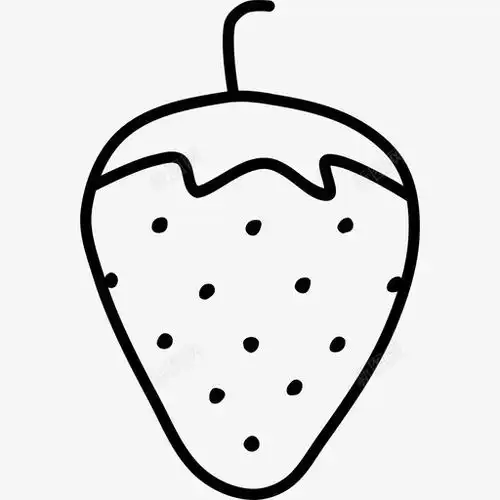 草莓食物水果图标标识标志ui图标设计图片免费下载页面网页平面电商创意素材日品图标