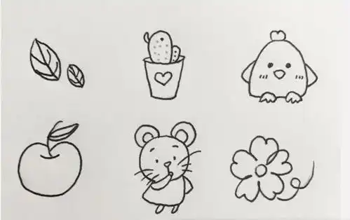 一些简笔画素材