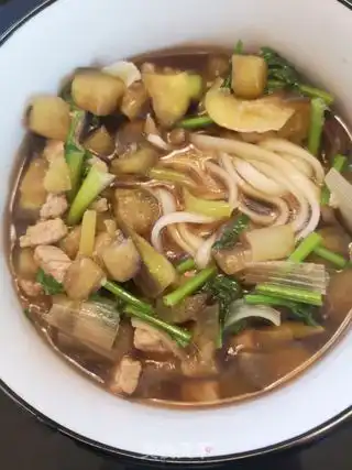 茄子打卤面的做法茄子打卤面怎么做美美地吃货的菜谱