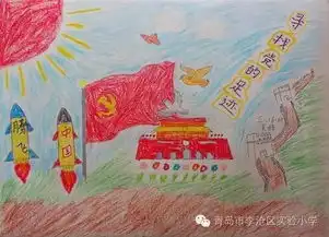 寻找党的足迹绘画展二三年级作品