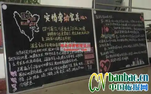 部队抗震救灾专题黑板报设计地震灾情牵动官兵心设计部队抗震救灾专题黑板报设计地震灾情牵动官兵心图片查字典板报网