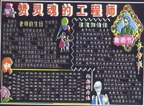 黑板报素材.