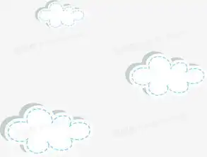 卡通云朵图片免费下载png素材编号13gim09gz图精灵