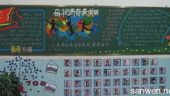 高三励志主题黑板报内容