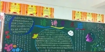 基础教学部举行推普周黑板报比赛