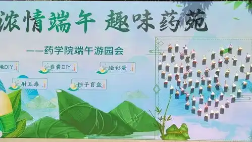 药学院端午游园会,玩转粽动员