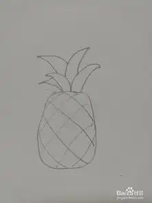 简笔画如何画菠萝