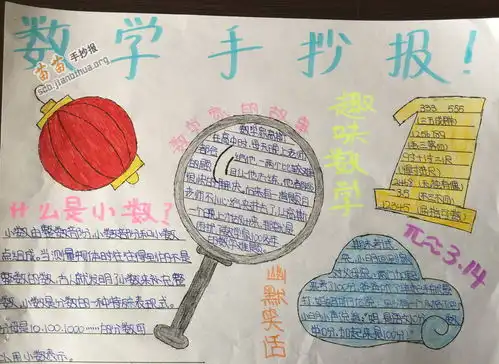 小学生趣味数学手抄报图片大全资料