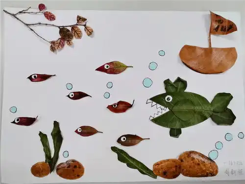 秋色秋韵,让落叶活起来