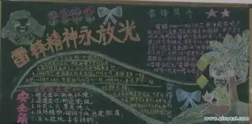 学雷锋黑板报学雷锋心得体会