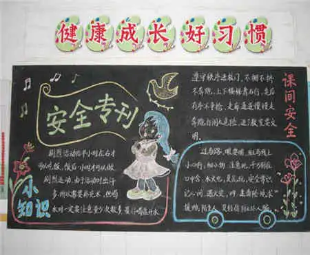 交通安全黑板报常用交通安全驾驶