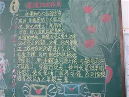 推广普通话黑板报学习普通话声母