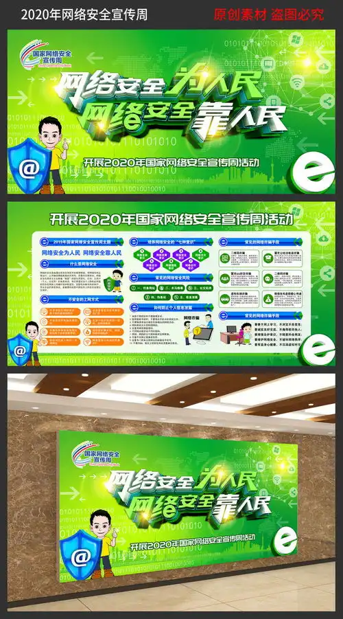 2020网络安全知识板报
