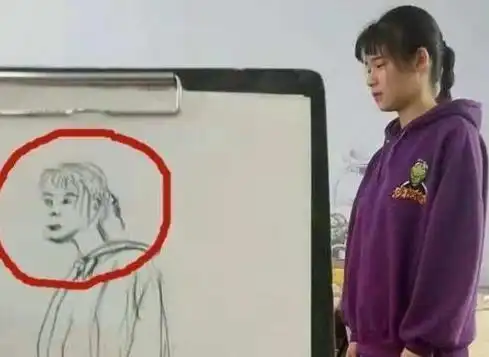 美术生的自画像走红,老师看完哭笑不得,网友喊话你这是照骗