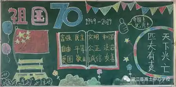 红岭小学主题黑板报