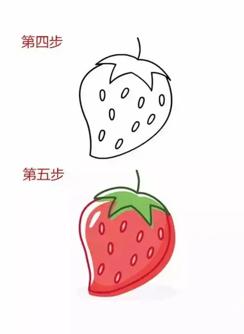 常见的水果简笔画大全,适合幼儿园和小学低年级小朋友,快收藏