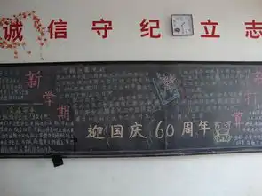 经贸科庆国庆60周年黑板报评比