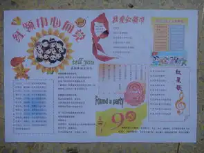 红领巾心向党手抄报内容
