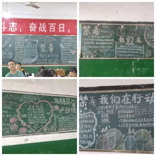 渌口区鸿仙中学禁毒教育蔚然成风