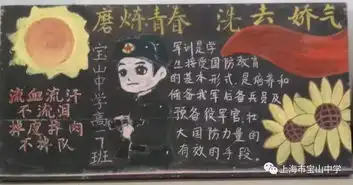 宝山中学高一高二学生进行军训学农活动