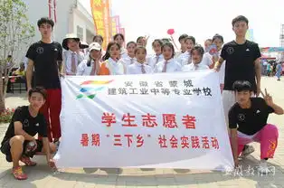 蒙城建筑工业中等专业学校暑期志愿服务助力美好乡村建设