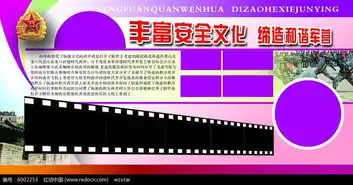 丰富安全文化展板设计psd素材免费下载编号6002253红动网
