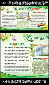 春季健康教育知识宣传板报展板设计图片psd素材下载其他展板大全其他展板编号13221818