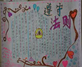 安全教育手抄报珍爱生命的好学生