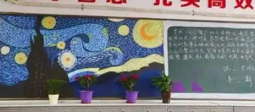 00后学生美术功底了得,绘制黑板报美出新高度,老师都赞不绝口