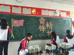 弘扬雷锋精神,培育新时代青少年宣传板报,班班相传