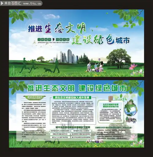 生态文明城市建设展板图片