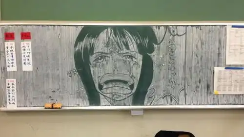 00后炫炸天二次元学生的黑板报,只恨我毕业的太早