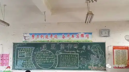 饮水思源食果忆树用心浇灌以爱育人涡阳中学开展感恩主题黑板报活动