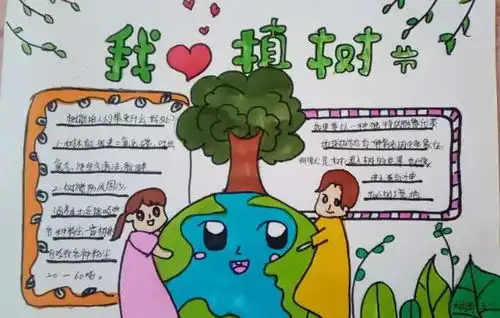 万众一心战疫情植树护绿守家园上马街道桃源小学开展植树节系列活动