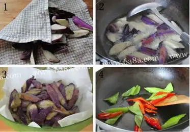 下饭菜酱烧茄子的做法