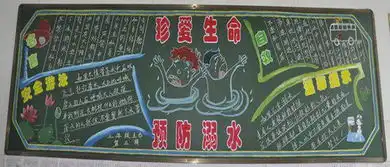 别让孩子溺水成为夏天之痛主题手抄报游泳中的五不是什么