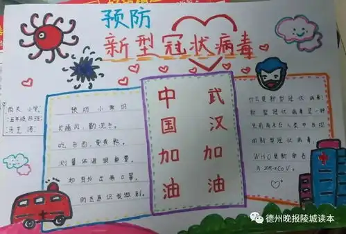 临齐街道西关小学防控新型肺炎红领巾在行动优秀作品展示
