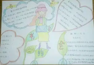为了制作手抄报忙到很晚,我既心疼又欣慰