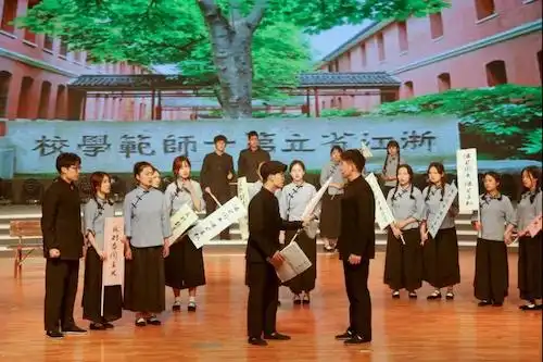 周江勇寄语全市广大青年杭州市庆祝建党100周年五四主题团日活动在杭师大举行