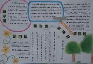 新学期手抄报设计图