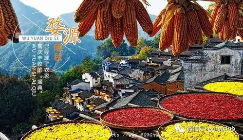 婺源秋天赏秋行程篁岭石城长溪