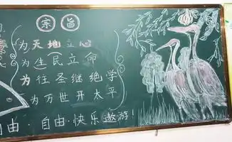 黑板报心灵手巧活学活用