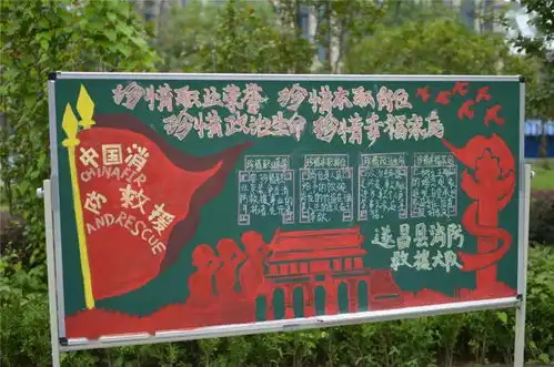 学习正当时丽水消防举办四个珍惜黑板报创作比赛
