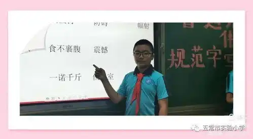 普通话诵百年伟业规范字写时代新篇推广普通话班队会活动六3中队
