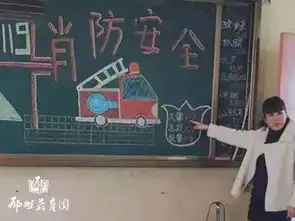 消防在我心中邓州市城区四小幼儿园开展安全教育周活动