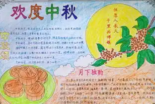 四年级中秋节黑板报内容大全