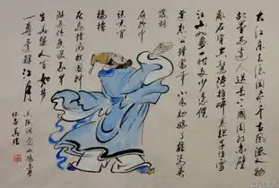 人物画苏轼.赤壁怀古