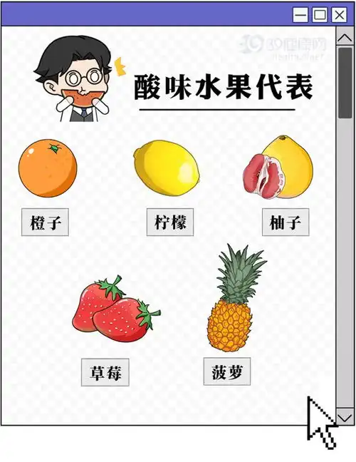 水果图案简笔画贪嘴